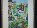 The Village - 33" x 42"