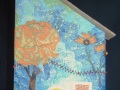 Blue Tiny House - 6.5" x 10"